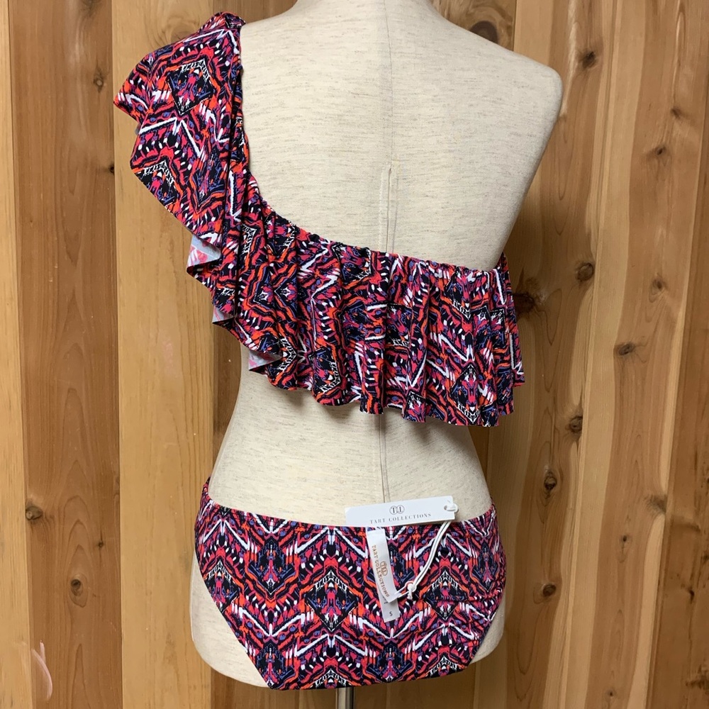 Tart Enzo Print One-Shoulder Monokini Swimsuit - Picture 5 of 8